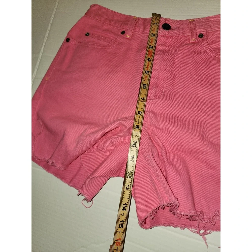 Vintage Liz Claiborne Cut Off Shorts Size 4 Classic Fit Hot Pink, Punk, Grunge